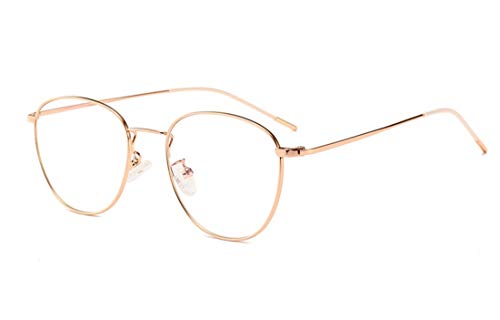 Blaulichtfilter Brille Damen Herren Metall...