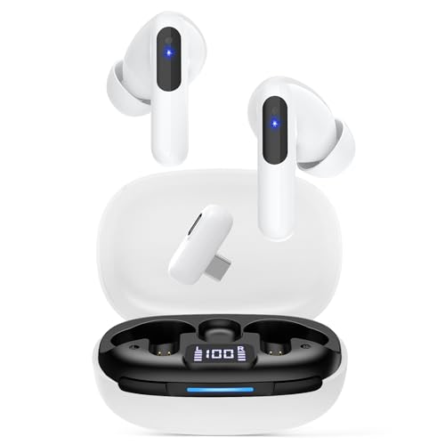 KAPEYDESI 2.4GHz Wireless Gaming Earbuds,...