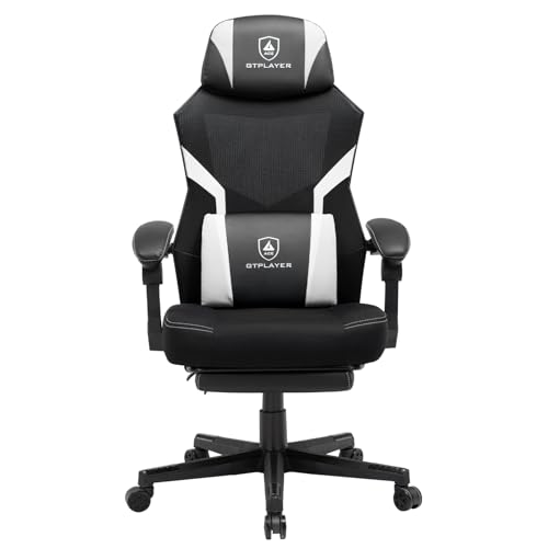 GTPLAYER Gaming Stuhl mit Fußstütze,...
