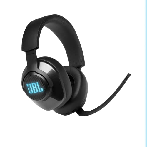 JBL Quantum 400 Over-Ear Gaming Headset –...