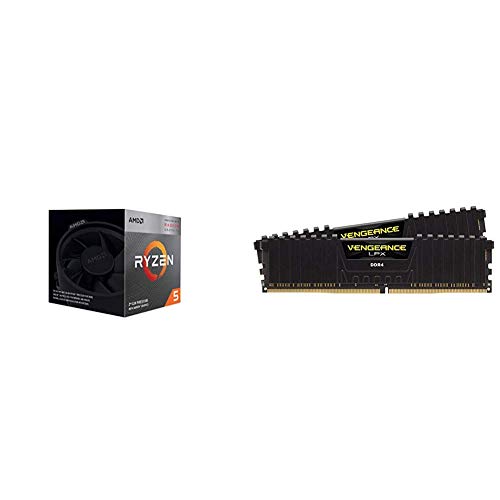 AMD Ryzen 5 3400G 4,2GHz AM4 6MB Cache Wraith...