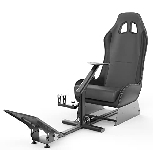 cirearoa Racing Wheel Stand mit Sitz Gaming...