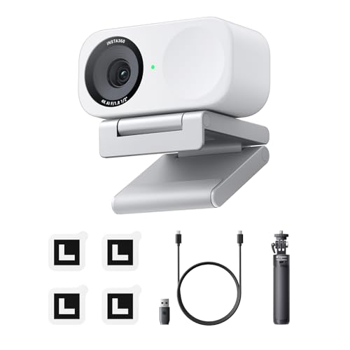 Insta360 Link 2C Stativ-Bundle Polarweiß -...