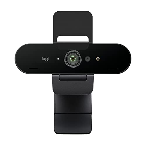 Logitech BRIO ULTRA-HD PRO Webcam, 4K HD...
