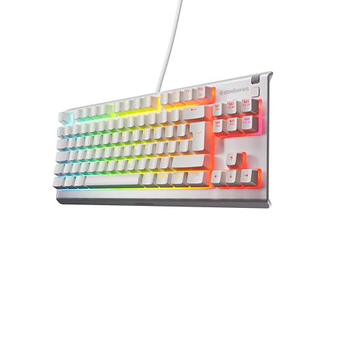 SteelSeries Apex 3 TKL White RGB...