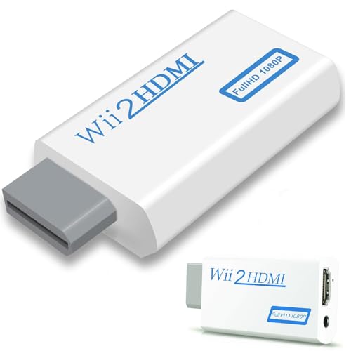 Powice Wii HDMI Adapter, Wii Adapter HDMI,...