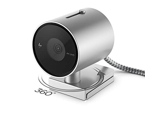 HP 950 4K Pro Streaming Webcam (USB 3.2 Gen 1...