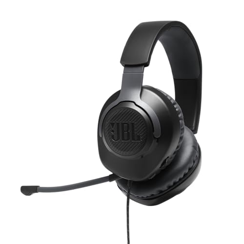 JBL Quantum 100 Over-Ear Gaming Headset –...