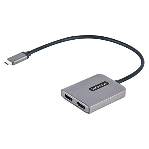 StarTech.com USB-C auf Dual HDMI Adapter, USB...