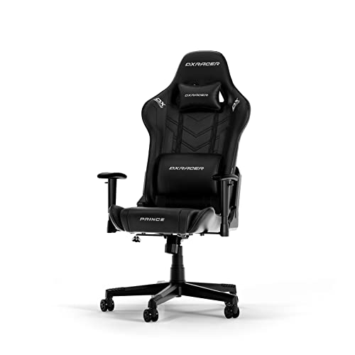 DXRacer PRINCE L Schwarz PVC Leder das...