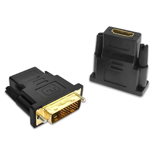 luoshaPUCY 2 Stück DVI auf HDMI Adapter,...
