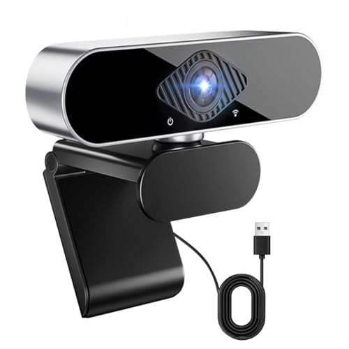 Webcam mit mikrofon Kamera pc cam, 1080p HD...