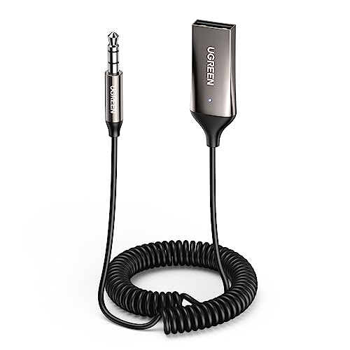 UGREEN Aux Bluetooth Adapter Auto Bluetooth...