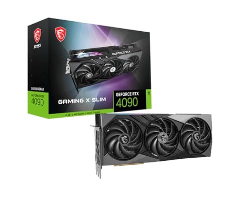 MSI GeForce RTX 4090 GAMING X SLIM 24G Gaming...
