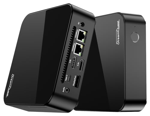DreamQuest Mini PC Mit Win-11 Pro Intel Twin...