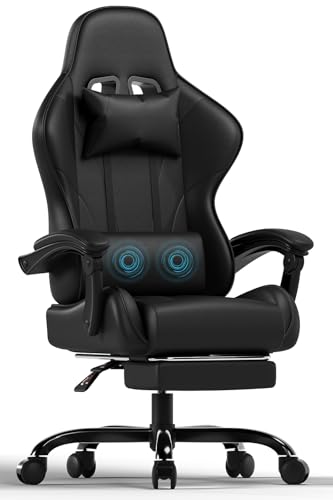 Devoko Gaming Stuhl Massage, Bürostuhl...