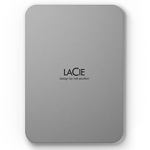 LaCie Mobile Drive Moon 2TB, Tragbare Externe...