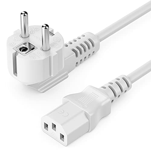 deleyCON 15m Kaltgerätekabel Netzkabel...
