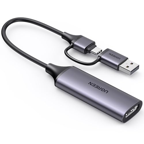 UGREEN Video Capture Card, 4K HDMI auf USB...