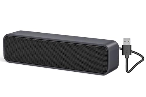 ADELGO SoundBar Mini USB Lautsprecher,...