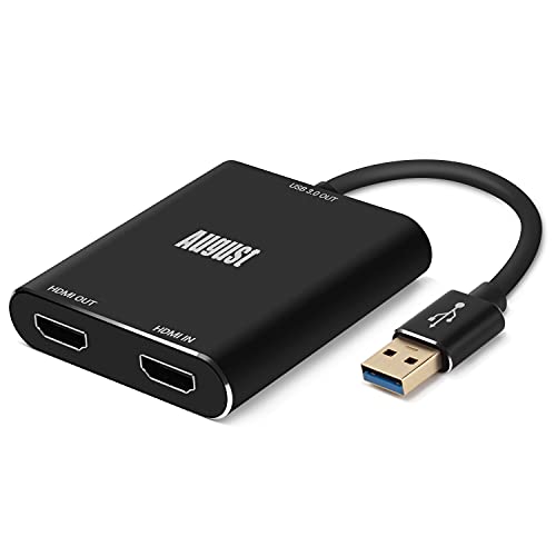 August VGB500 HDMI Capture Card – USB 3.0...