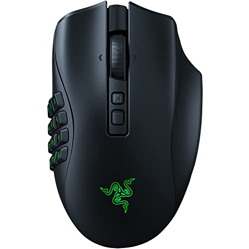 Razer Naga V2 Pro - Kabellose MMO-Gaming-Maus...