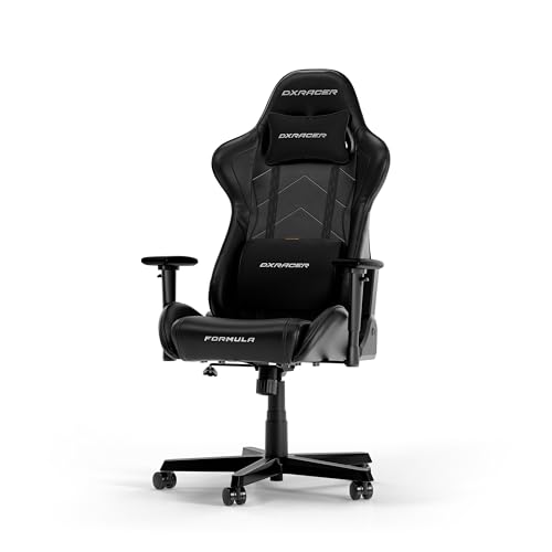 DXRacer FORMULA XL Schwarz PVC Leder das...