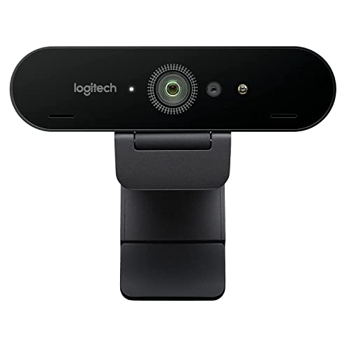 Logitech BRIO ULTRA-HD PRO Webcam, 4K HD...