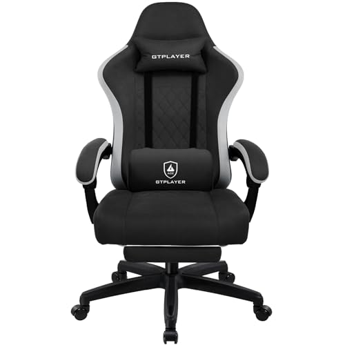 LUCKRACER Gaming Stuhl aus Stoff, Computer...