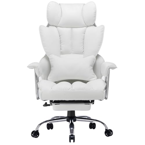 Efomao bürostuhl ergonomisch, PU Leder...