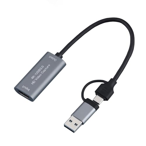 Ubxvamm 2-in-1 2K 50FPS USB 3.0 Typ C...