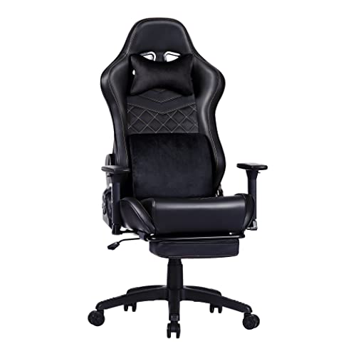 Fantasylab Gaming Stuhl mit Fußstützen...