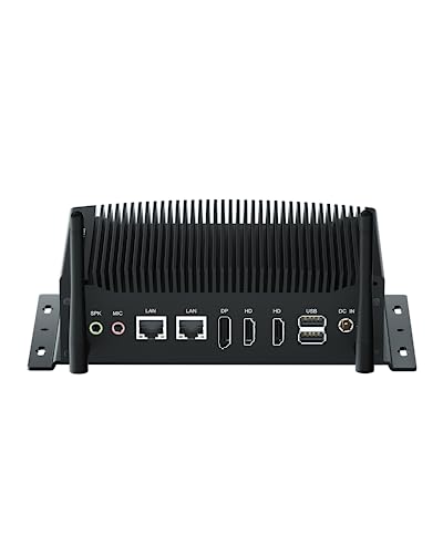WEIDIAN Lüfterloser Mini PC, Industrie PC...