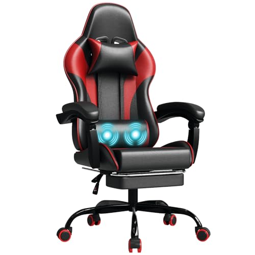 JUMMICO Gaming Stuhl, Schreibtischstuhl mit...