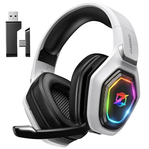 Ozeino OW810 Gaming Headset 40h Akku &...