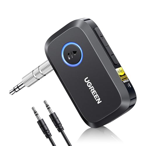 UGREEN Aux Bluetooth 6.0 Adapter Auto mit...