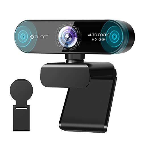 eMeet 1080P Webcam mit 2 Mikrofon - NOVA Full...