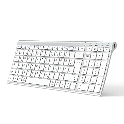 iClever Kabellos Tastatur, BK10 Bluetooth...