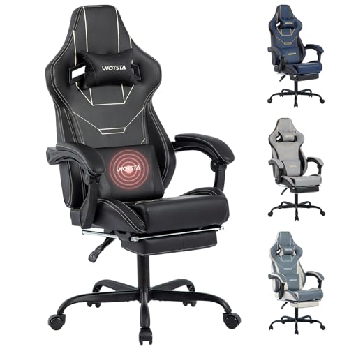 WOTSTA Gaming Stuhl Ergonomisch Gaming Chair...