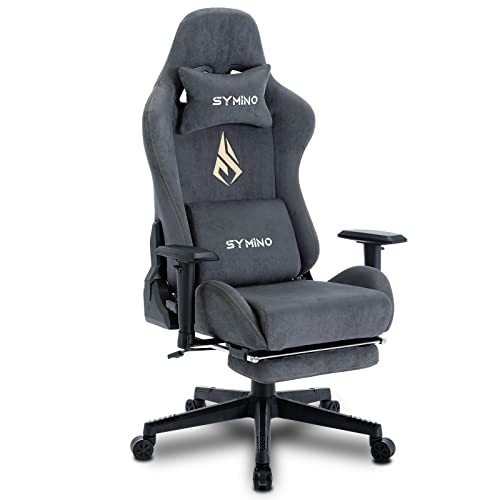 symino Gaming Stuhl ，Atmungsaktiver...