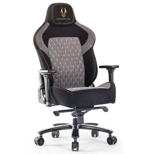 Fantasylab Gaming Stuhl Stoff Ergonomischer...