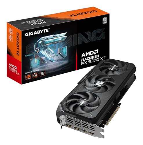 Gigabyte Radeon RX 9070 XT Gaming OC 16G...