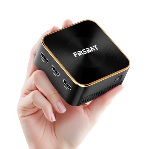 FIREBAT Mini PC N100 Intel, 512GB M.2 SSD...