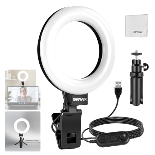 NEEWER Basics 5' Ringlicht mit Mini Stativ...