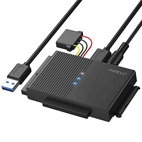 FIDECO IDE und SATA Adapter, USB 3.0...