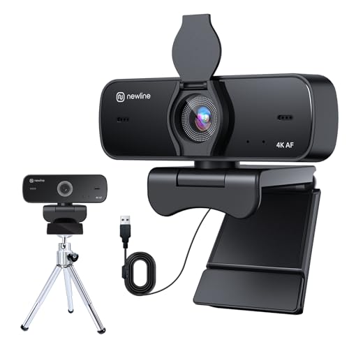 N newline PC Webcam 4k/30fps mit 2 Mikrofonen...