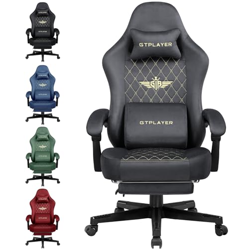 GTPLAYER Gaming Stuhl Stoff Gaming Chair...