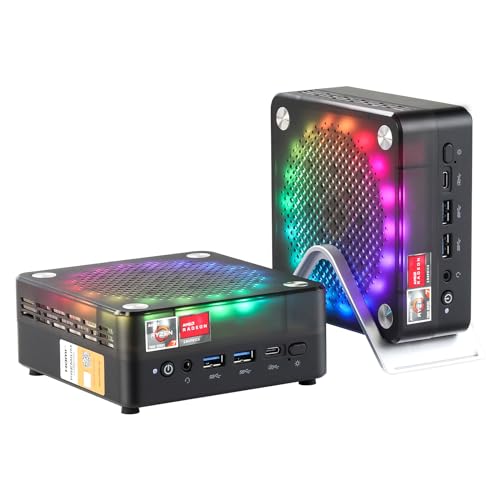 AWOW Mini Gaming PC mit AMD Ryzen 7 7840HS (8...