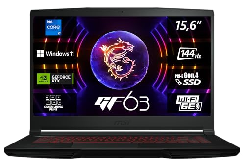 MSI Katana 15 Gaming Notebook | 39,6 cm (15,6...