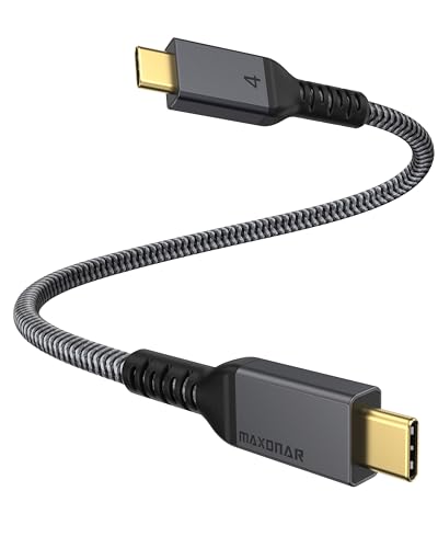 Maxonar Thunderbolt 4 Kabel 0,3m/40Gbps, TB4...